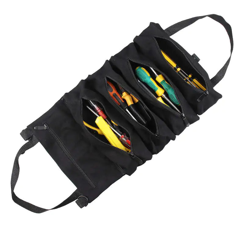 Canvas bag for hanging car tools