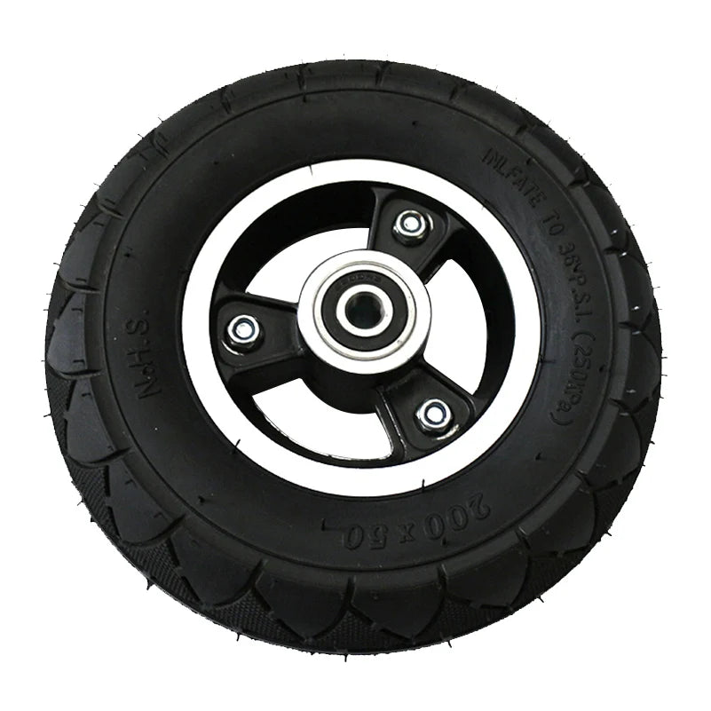 200X50 Solid Filled Wheel 8x2 Non-Pneumatic  with Strong Applicability and Wide Compatibility  the Same Type of Tires
