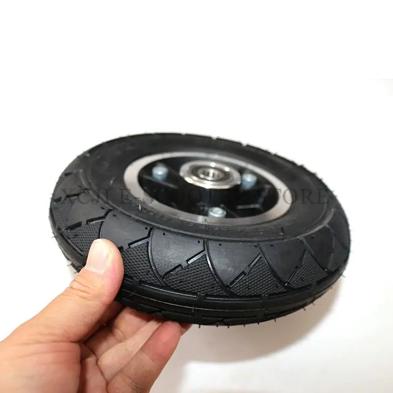 200X50 Solid Filled Wheel 8x2 Non-Pneumatic  with Strong Applicability and Wide Compatibility  the Same Type of Tires