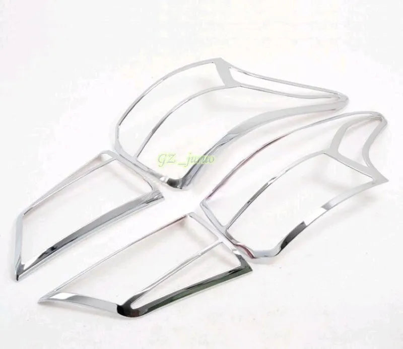 For Mitsubishi Outlander  2016 2017 2018 ABS chromed Rear Tail Light Rear Lamp Cover decoration
