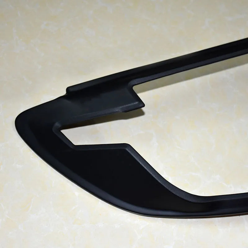 Car styling  ABS Chrome BLACK Front headlight Lamp Cover fit for 2012-2014 Ford RANGER T6 car Accessories