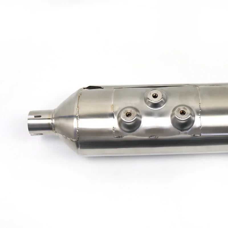 4 Road Motorcycle Exhaust Pipe for Leovince For Honda Vario201 Vespa150 GTS250 J300 Muffler Scooter Escape steel titanium carbon