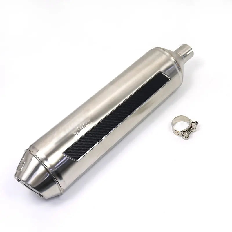 4 Road Motorcycle Exhaust Pipe for Leovince For Honda Vario201 Vespa150 GTS250 J300 Muffler Scooter Escape steel titanium carbon