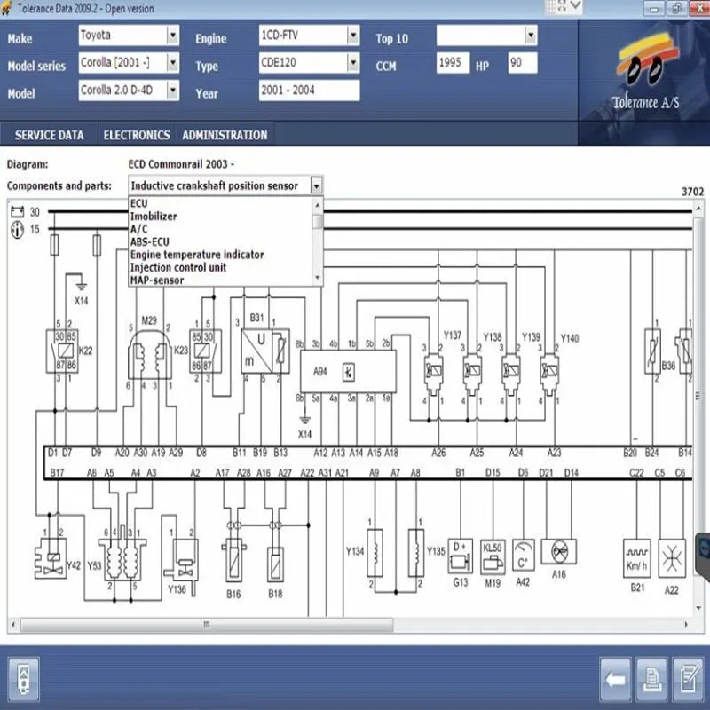 2021 Newest Tolerance Data 2009.2 Auto Repair Data with Free Keygen Unlimited Activator Software Car Repair Tool Diagnostic