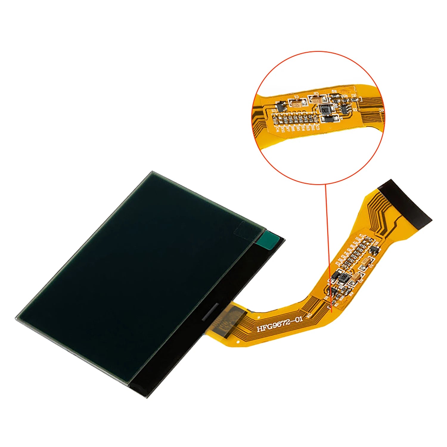 1PCS 7L6920 970D 7L6920970R/L 1PC Auto New Dashboard Monochrome LCD Screen For VW Touareg V6 Porsche Cayenne S GTS 2002-2010