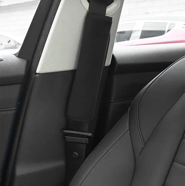 2pc Universal Car Safety Belt Cover Adjustable Seat Belt Cover Shoulder Strap Covers Car Shoulder Protector Pad Auto Accessories