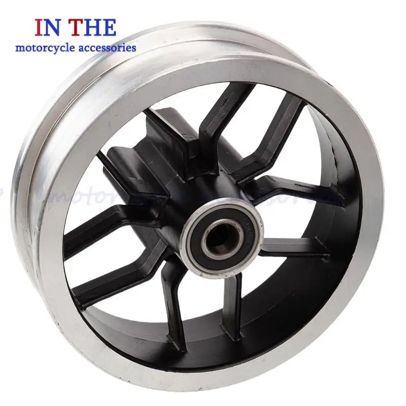 200X50 aluminum alloy wheel hub steel ring disc brake motor special solid tire for light motorcycle