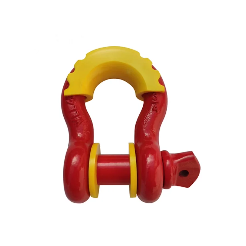5/8 D Ring Shackle With Protective Cover Fit Universally for Off-Road Truck Offroad Towing Accessories