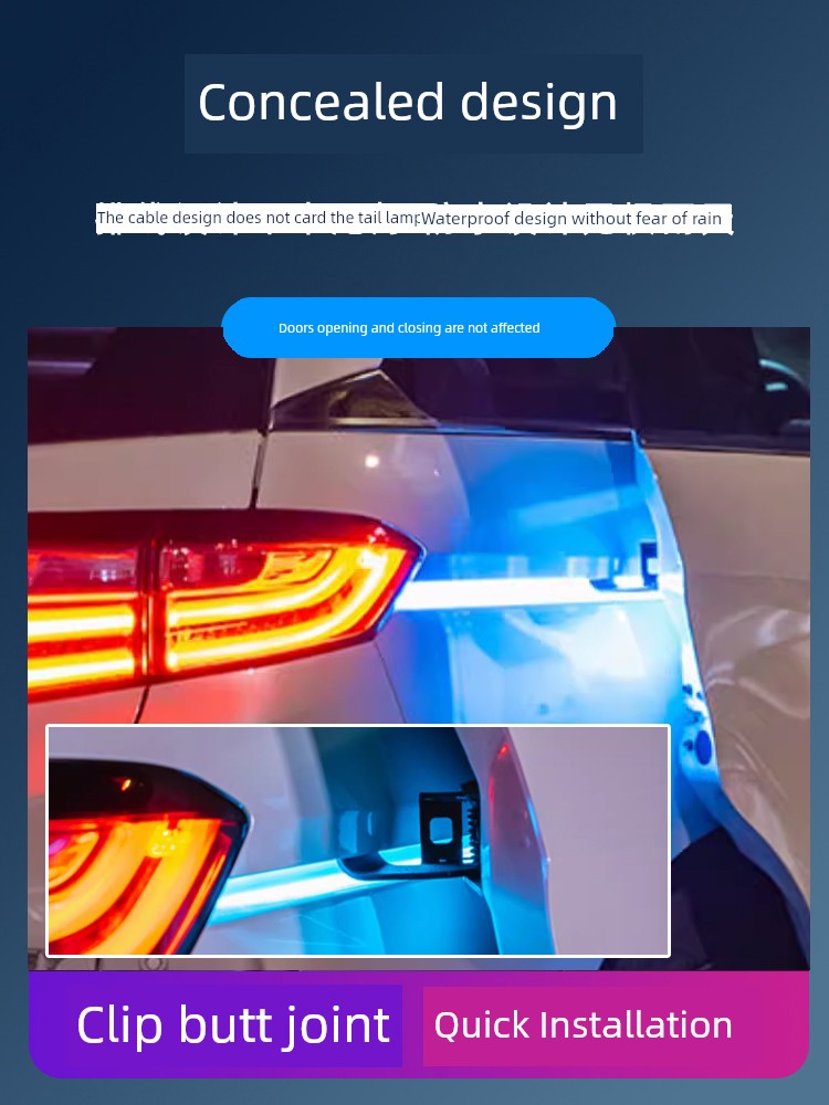 Dedicated Elysion Track Light 22 Ambience Light Restoration Accessories Full Car Slide Light Odyssey Flowing Water Turn Light