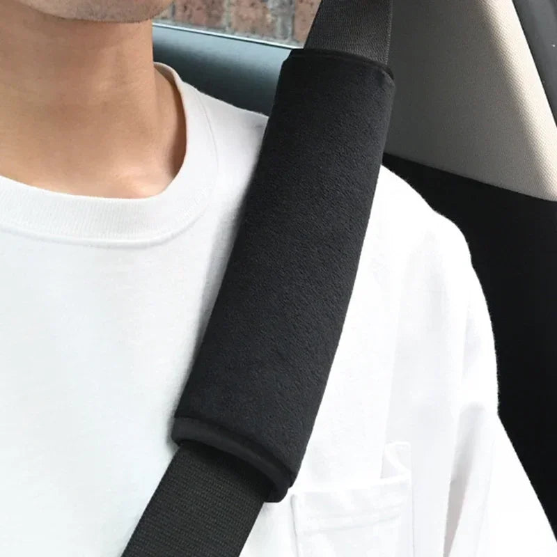 2pc Universal Car Safety Belt Cover Adjustable Seat Belt Cover Shoulder Strap Covers Car Shoulder Protector Pad Auto Accessories