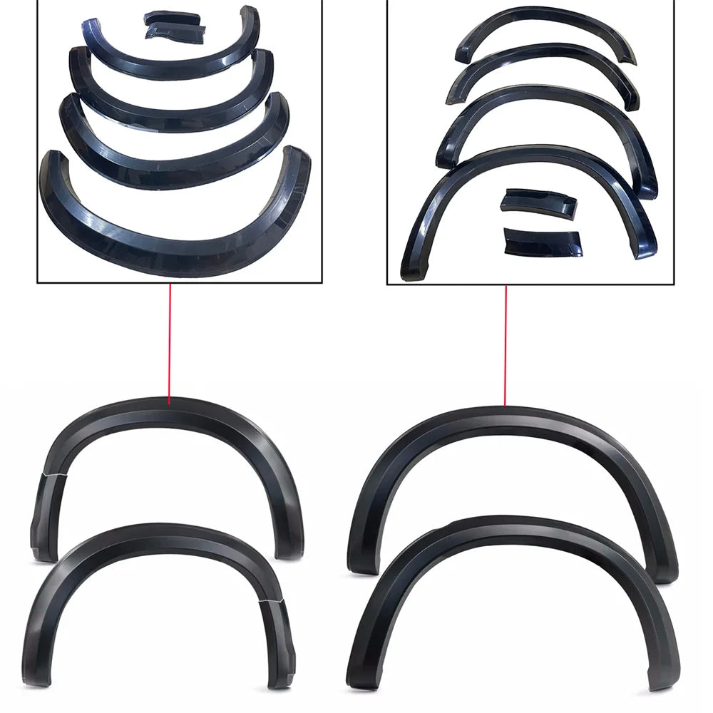 4X4 Pickup Car Accessories Auto Part Slim Fender Flares for Chevrolet Colorado 2016 2017 2018 2019 Mudguard Wheel Arch Mud Guard