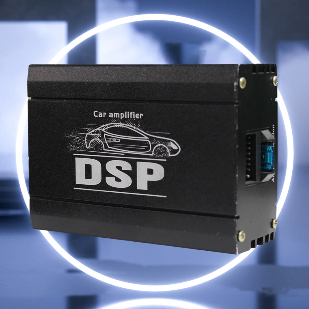 4x50W Car DSP Digital Audio Processor 4 In 6 Out Audio Digital Sound Processor Car DSP Amplifier for Car