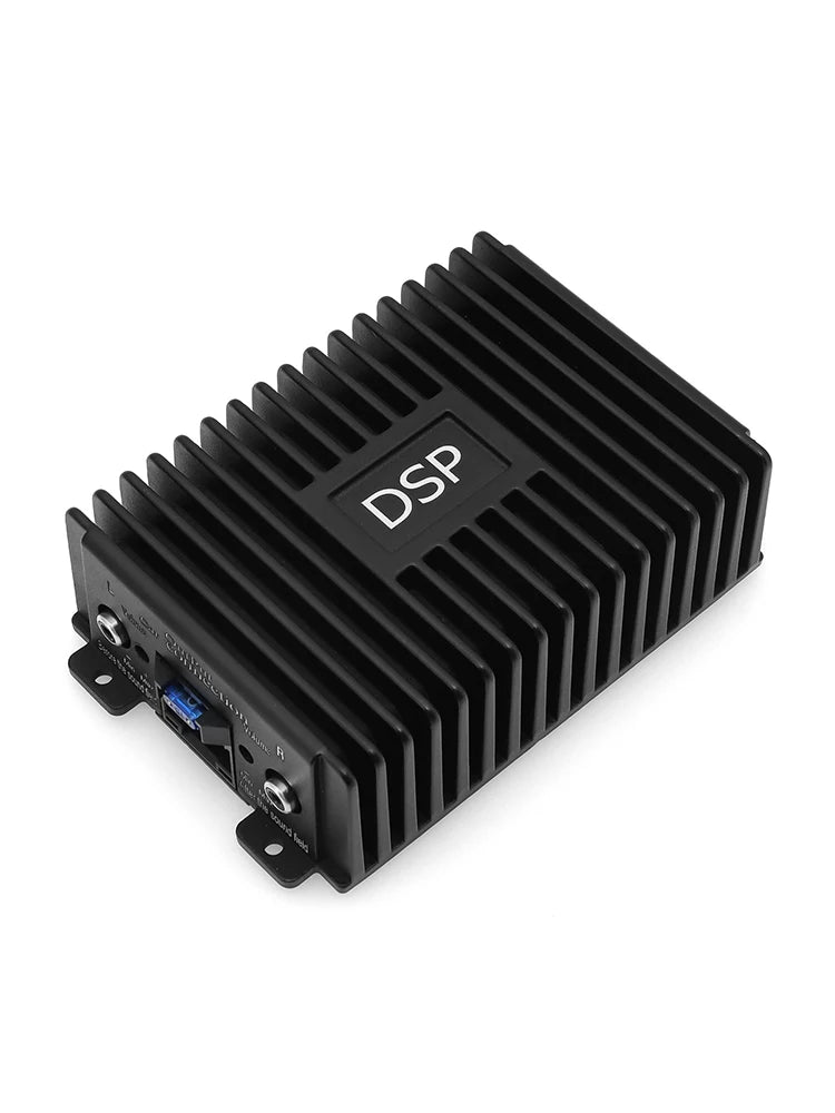 4x80W High Fidelity Power DSP Amplifier Audio Stereo Professional Car Stereo Audio Car Speakers Subwoofer Power Car FM Radio