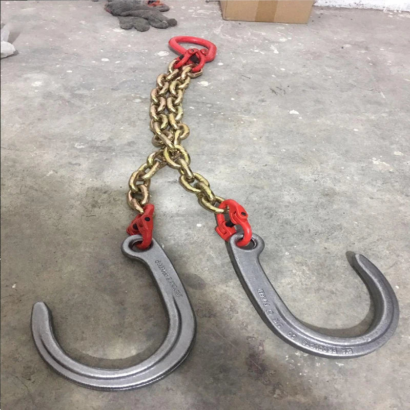 4TON-5TON Road rescue truck trailer wrecker accessories hook chain loquat hook winch sling Trailer vehicle