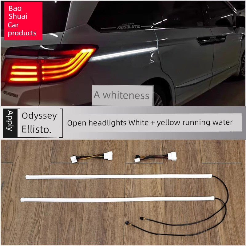 15-24 Honda Odyssey Track Ambience Light 64 Color Elysion Restoration Accessories Car Door Slide Waterfall Light