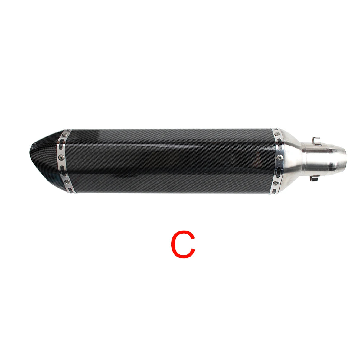 500MM Exhaust Motorcycl Escape For Moto TubFor kawasaki NINIA 650 tmax 500 tmax 530 for SUZUKI gw250 ATV Dirt Pit Bike