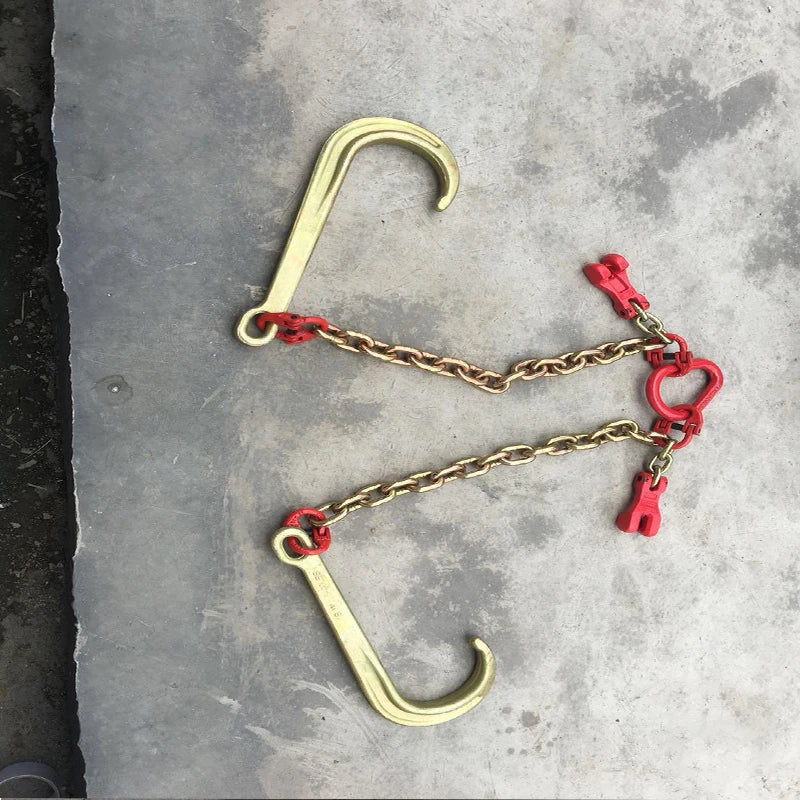 4TON-5TON Road rescue truck trailer wrecker accessories hook chain loquat hook winch sling Trailer vehicle