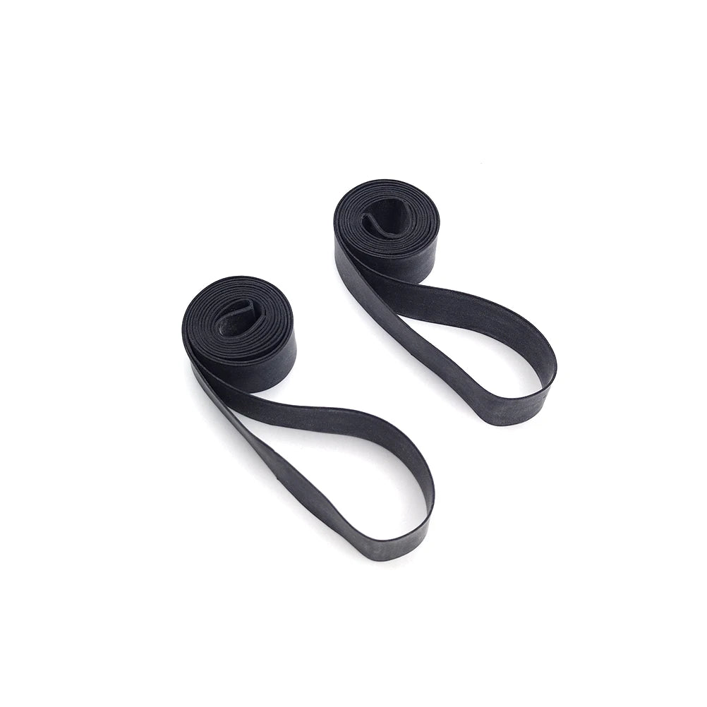 2x Inner Tube Tire Liner Protection Pad Motorcycle Front Rear Wheel Butyl Rubber Belt Universal For 16 17 18 19 20 21 Steel Rims