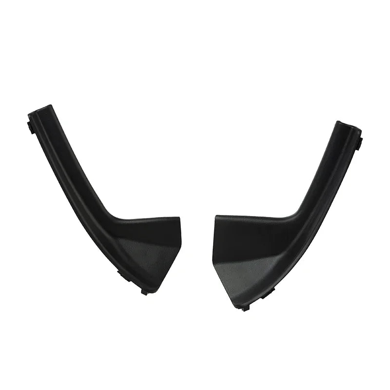 2Pcs Front Windshield Cowl Grille Panel Set For Nissan Versa Sedan Hatchback Tiida 2007-2012 Left/ Right Black Plastic Panel