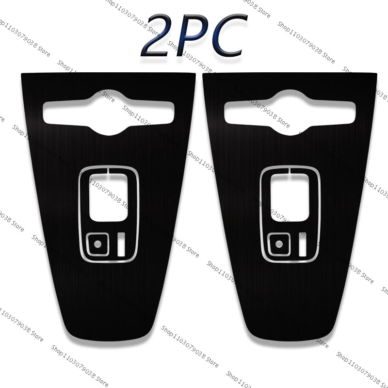 2X For Volvo Polestar 2 2021 2022 2023 2024 Central Control Cover Protective Film Patch Interior Center shift protection sticker