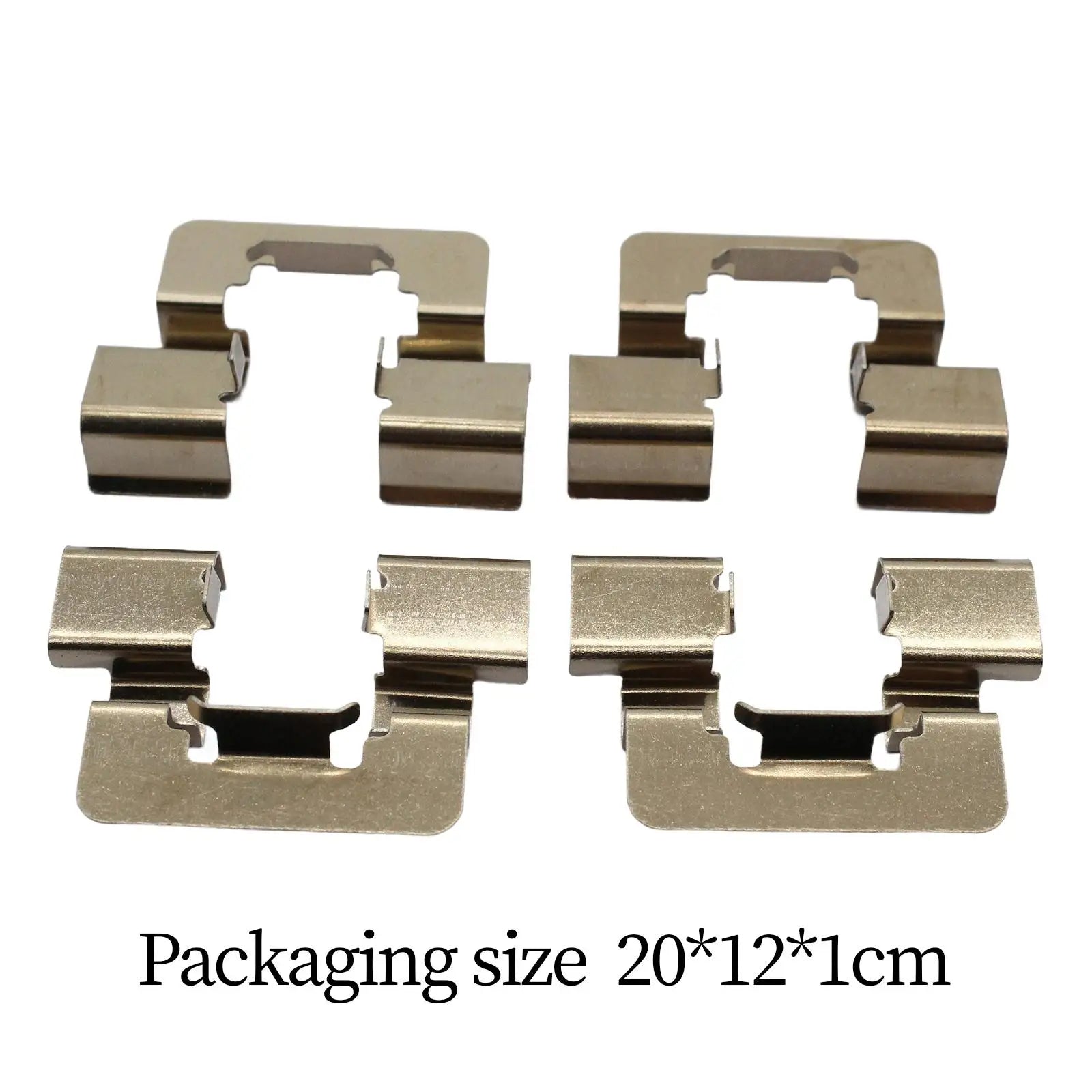 4 Pieces Rear Brake Pad Fitting Clips Brake Pad Circlip Brake Pad Anti Rattle