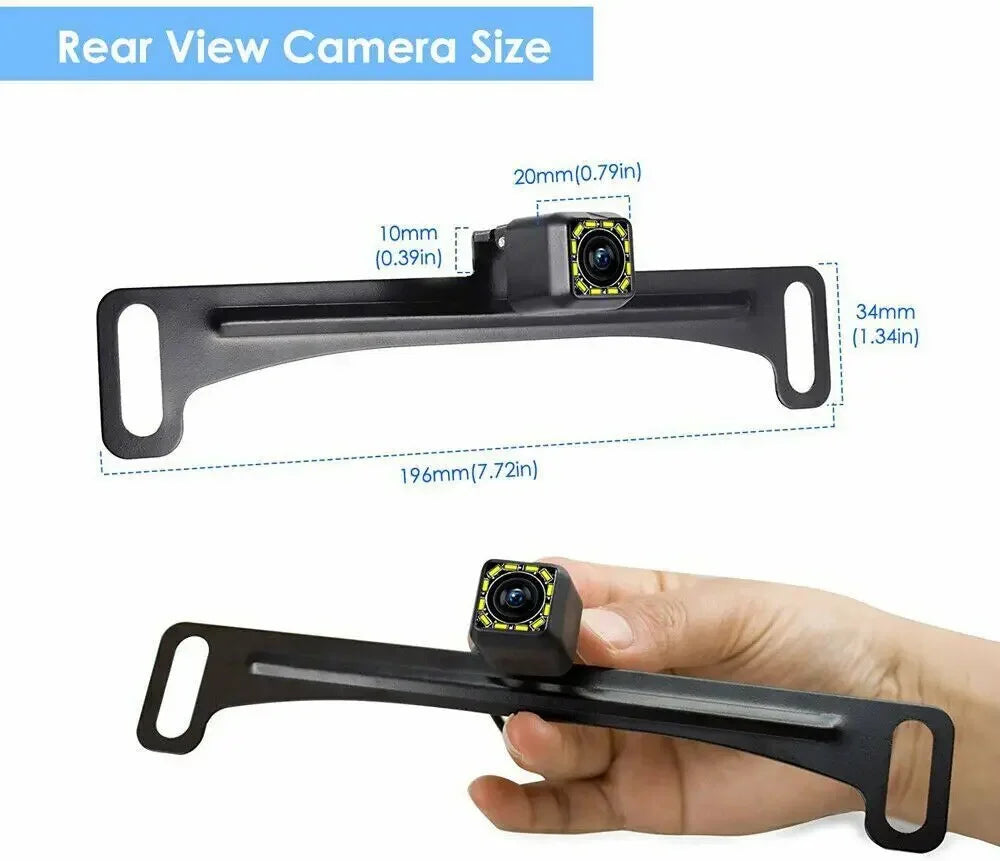 4.3 inch LCD Color Screen Display Car Monitor for Rear View Reverse Backup Camera DVD
