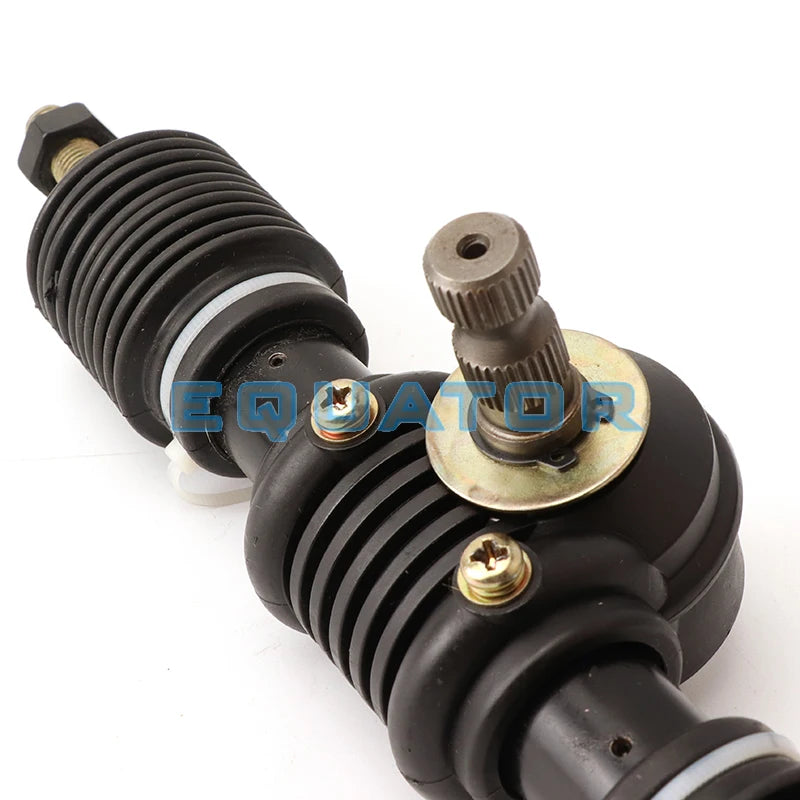 300mm 30T Power Steering Gear Shaft Rack Pinion Assembly For DIY China Go Kart Buggy Karting ATV UTV Bike Accessories