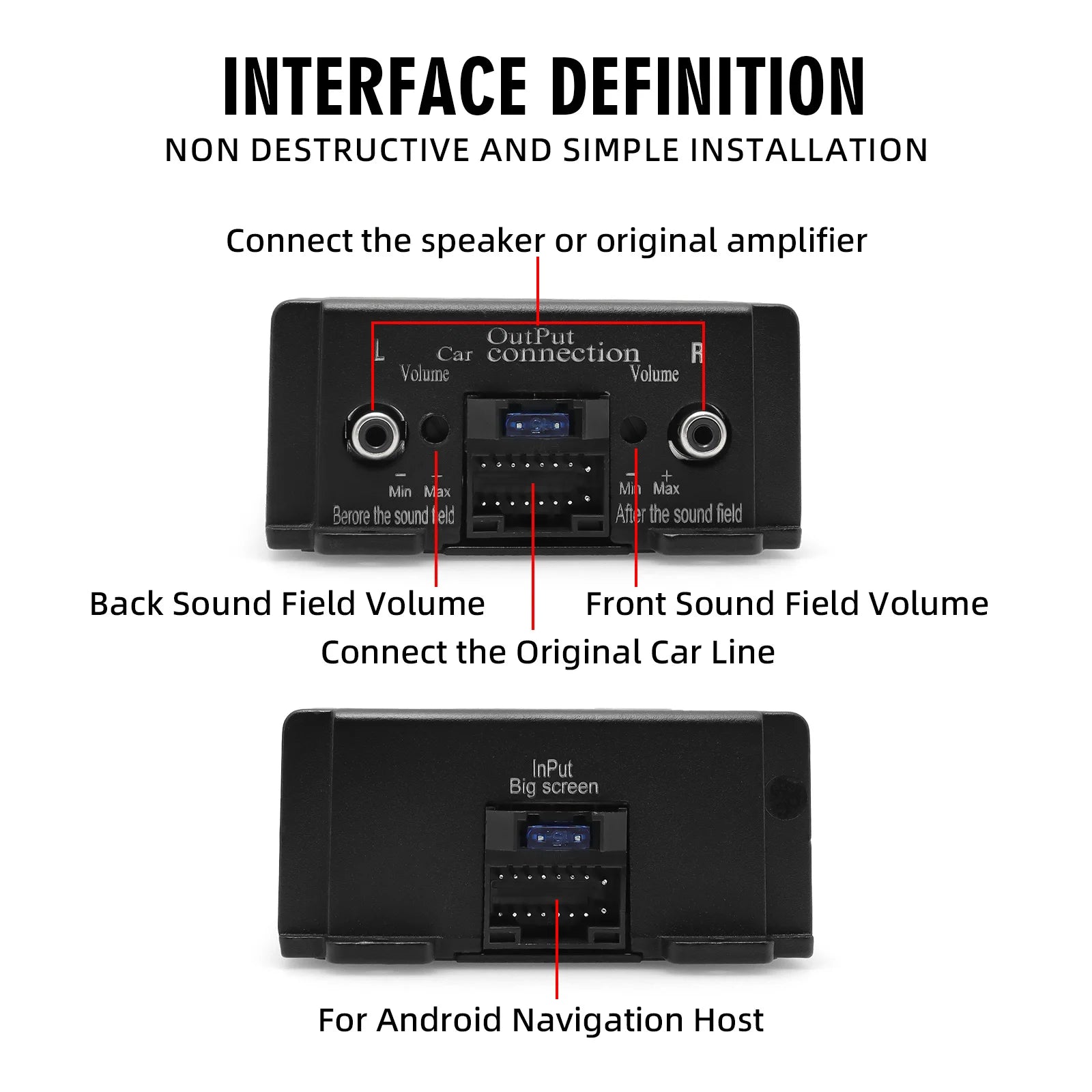 4x80W High Fidelity Power DSP Amplifier Audio Stereo Professional Car Stereo Audio Car Speakers Subwoofer Power Car FM Radio