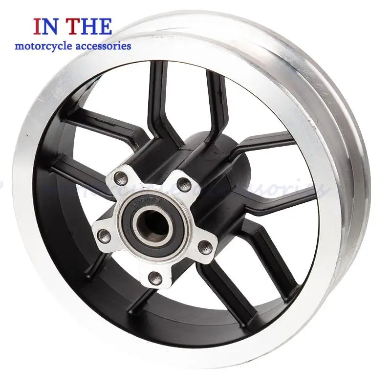 200X50 aluminum alloy wheel hub steel ring disc brake motor special solid tire for light motorcycle