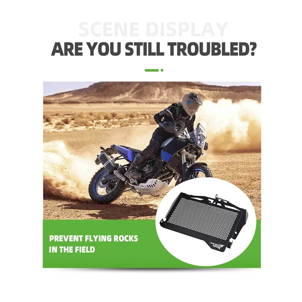 2023 For YAMAHA Tenere 700 Tenere700 Rally T7 2019 - 2021 2022 Motorcycle Accessories Radiator Grille Guard Protector Cover