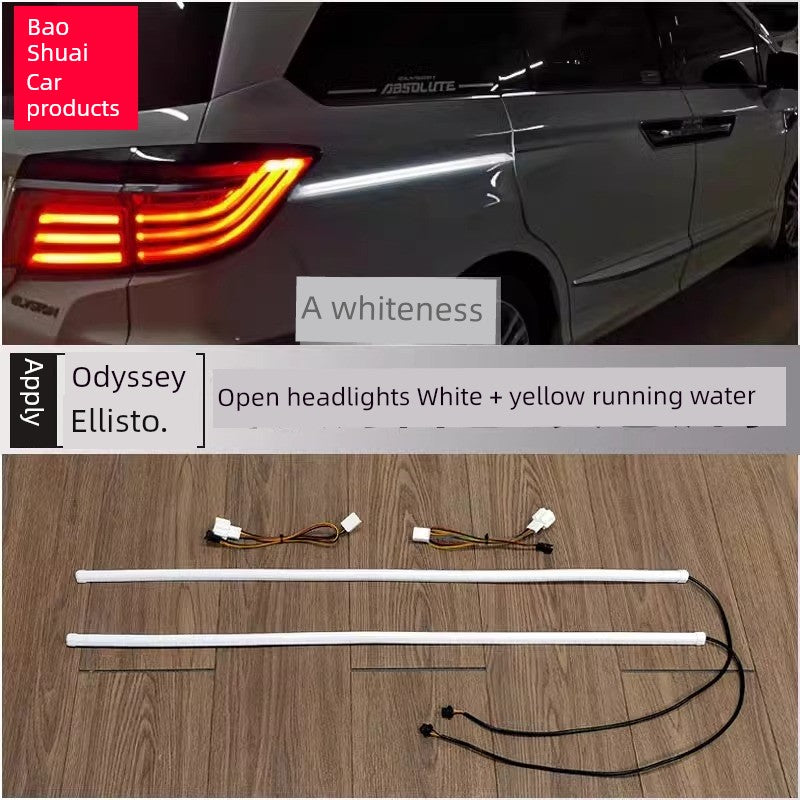 15-24 Honda Odyssey Track Ambience Light 64 Color Elysion Restoration Accessories Car Door Slide Waterfall Light