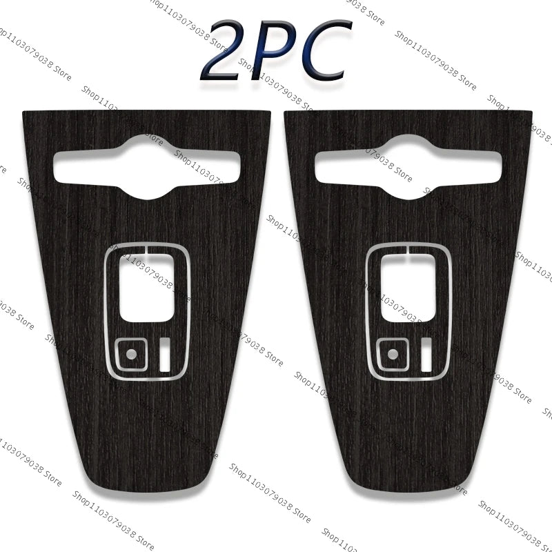 2X For Volvo Polestar 2 2021 2022 2023 2024 Central Control Cover Protective Film Patch Interior Center shift protection sticker