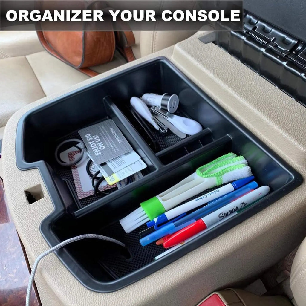07-14 Full Size Trucks Center Front Floor Console Compatible with Chevrolet Avalanche Tahoe Silverado Suburban