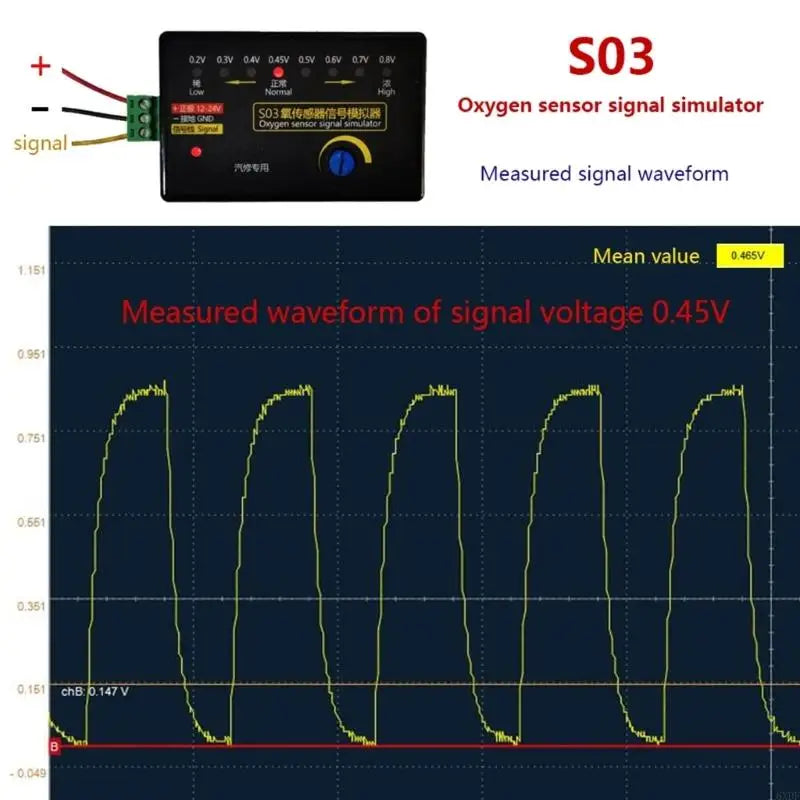 2025 New Sensors Simulators Four Wire Simulation with Adjustable Car Diagnostics, Miniature Design