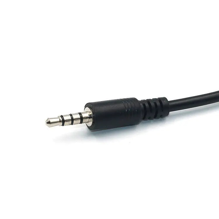 3.5mm Car AUX Audio Cable To USB Audio Cable Car Electronics for Play Music Black Car Audio Cable USB Headphone Converter