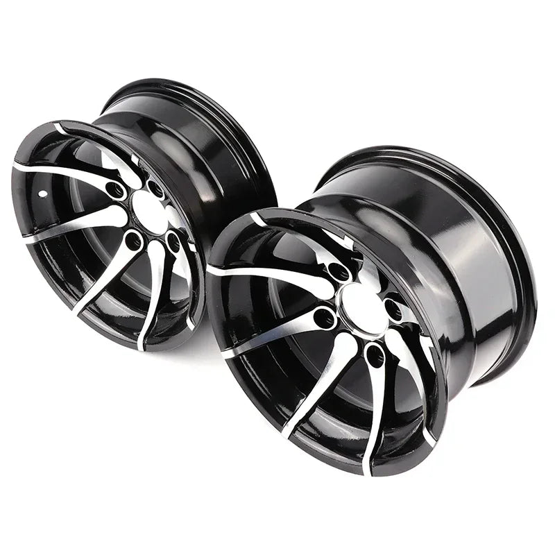 12 inch aluminum alloy front and rear rims suitable for four-wheel ATV kart UTV all-terrain vehicle 12-inch tires parts
