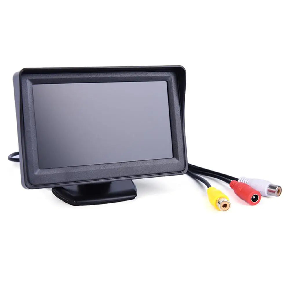4.3Inch Car LCD Monitor for Parking Rear View Reverse Camera TFT LCD Display HD Digital Color 4.3Inch Car Accessories