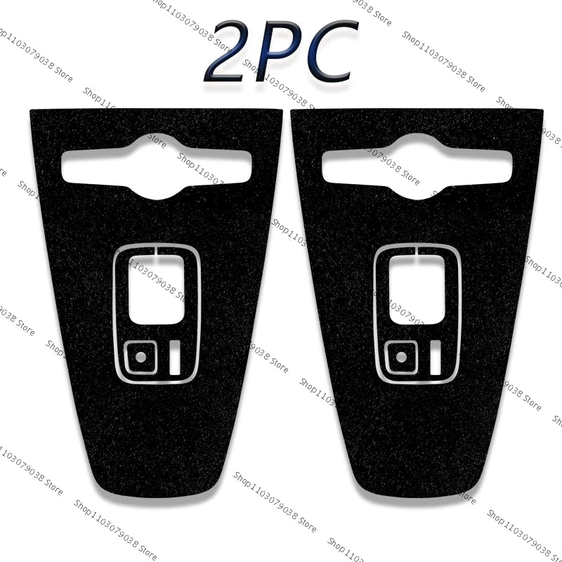 2X For Volvo Polestar 2 2021 2022 2023 2024 Central Control Cover Protective Film Patch Interior Center shift protection sticker