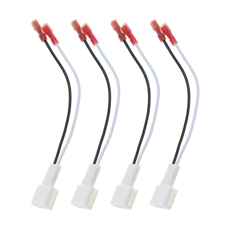 4Pcs Car Speaker Audios Harness Wire Adapter for Camry