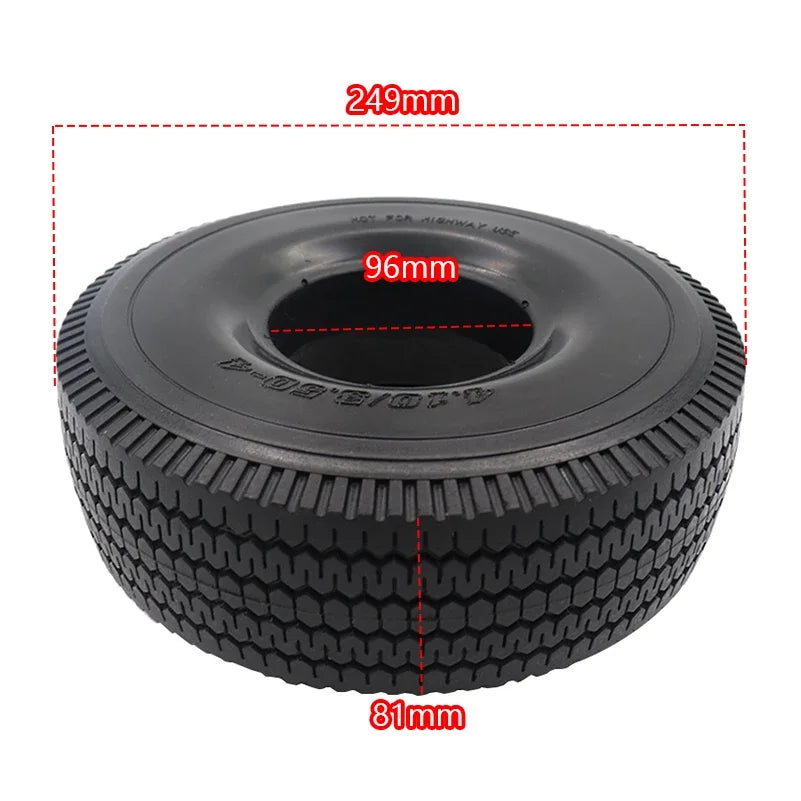 10 Inch Solid Tyres for Electric Vehicles 4.10/3.5