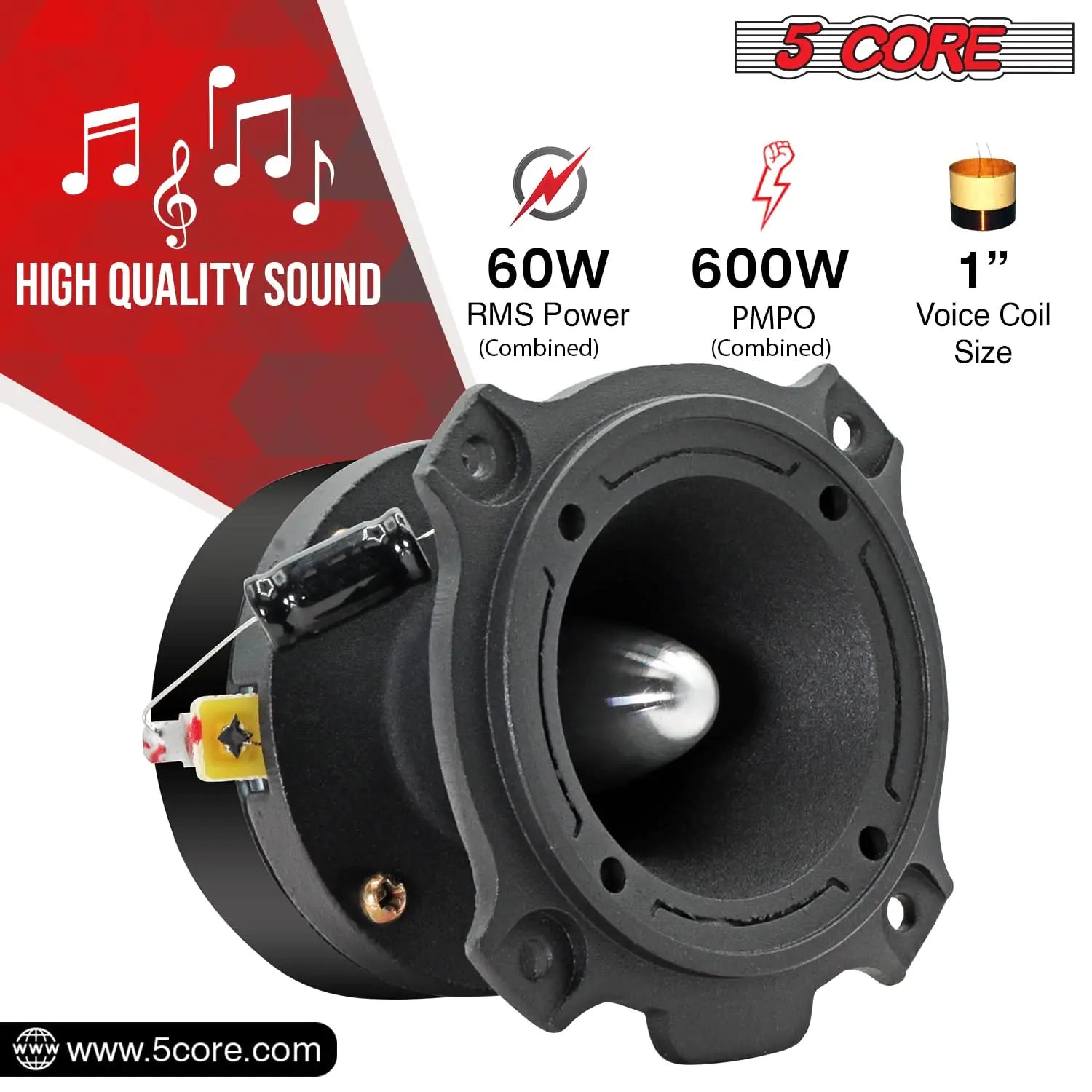 5Core Tweeters Speakers Car Audio